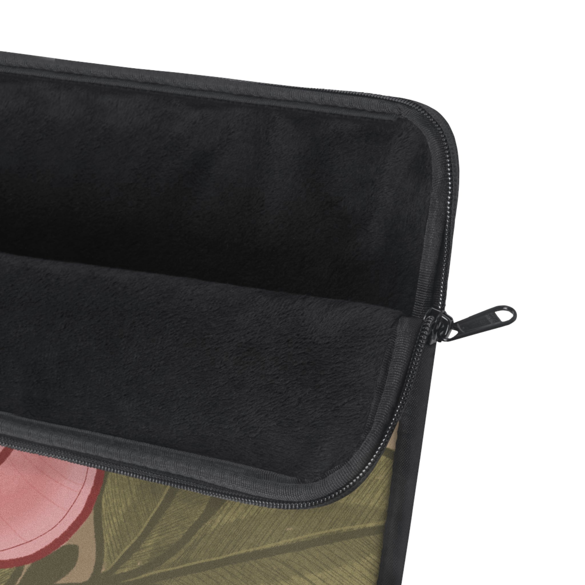 Floral Peony Laptop Sleeve — Pink Vintage Botanical Sleeve