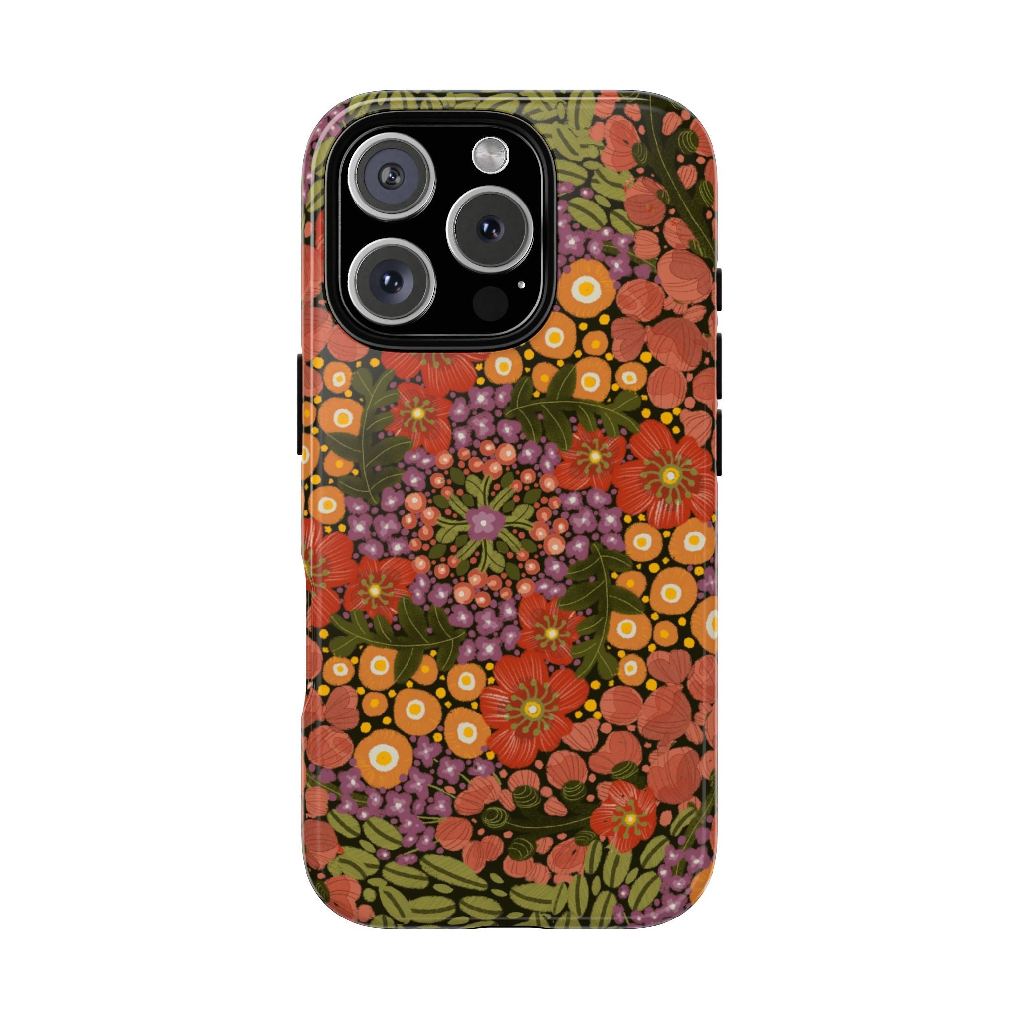 Vintage Floral Pattern Phone Case | Tough Case
