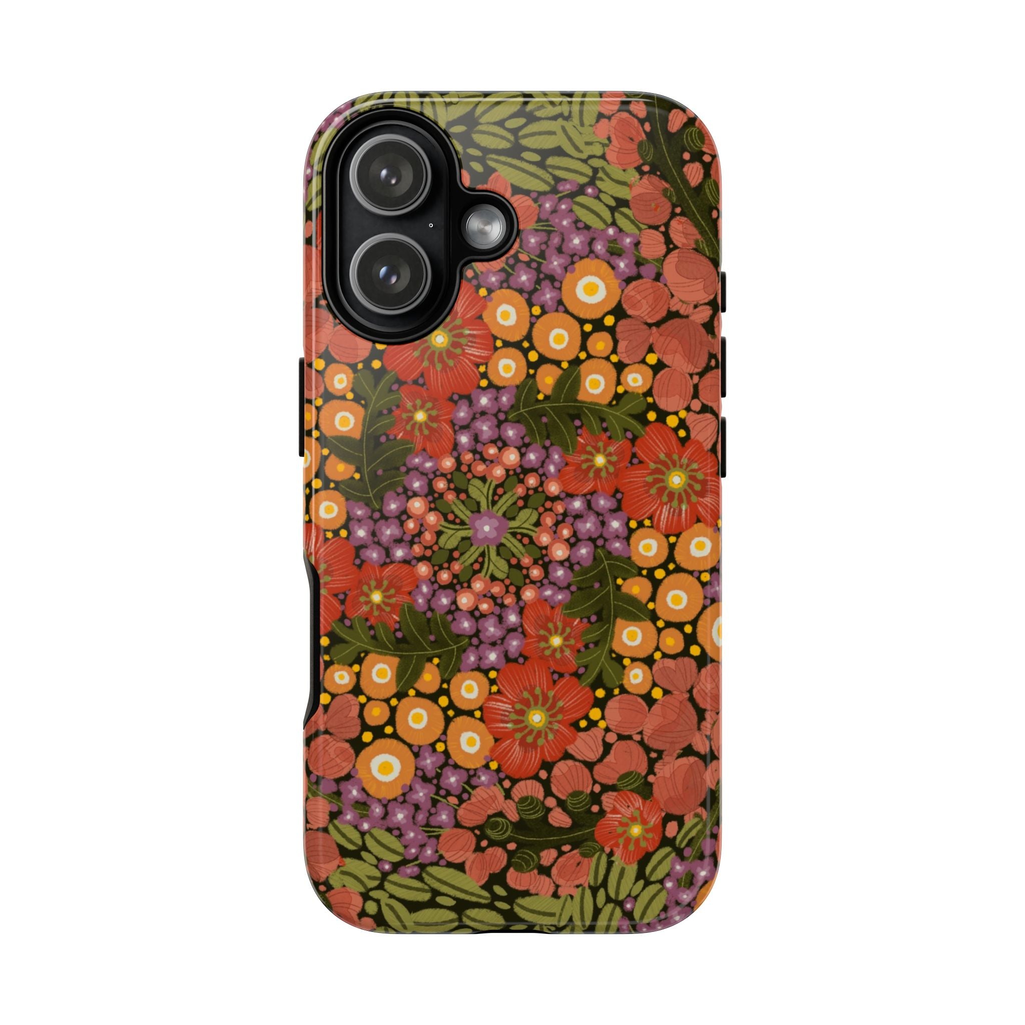 Vintage Floral Pattern Phone Case | Tough Case