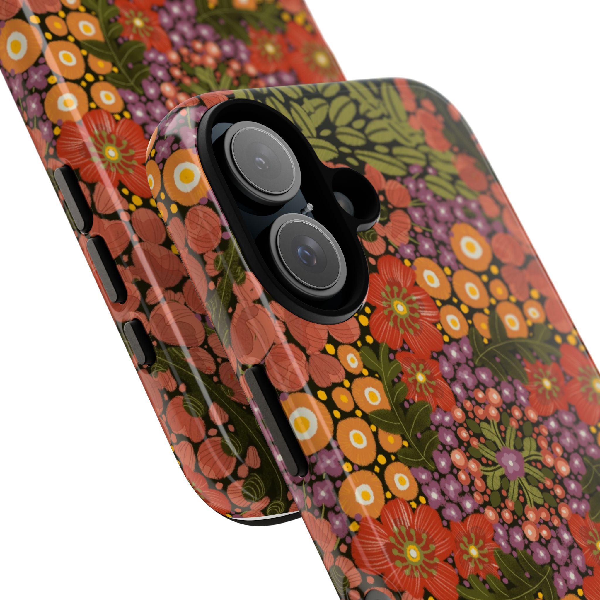 Vintage Floral Pattern Phone Case | Tough Case