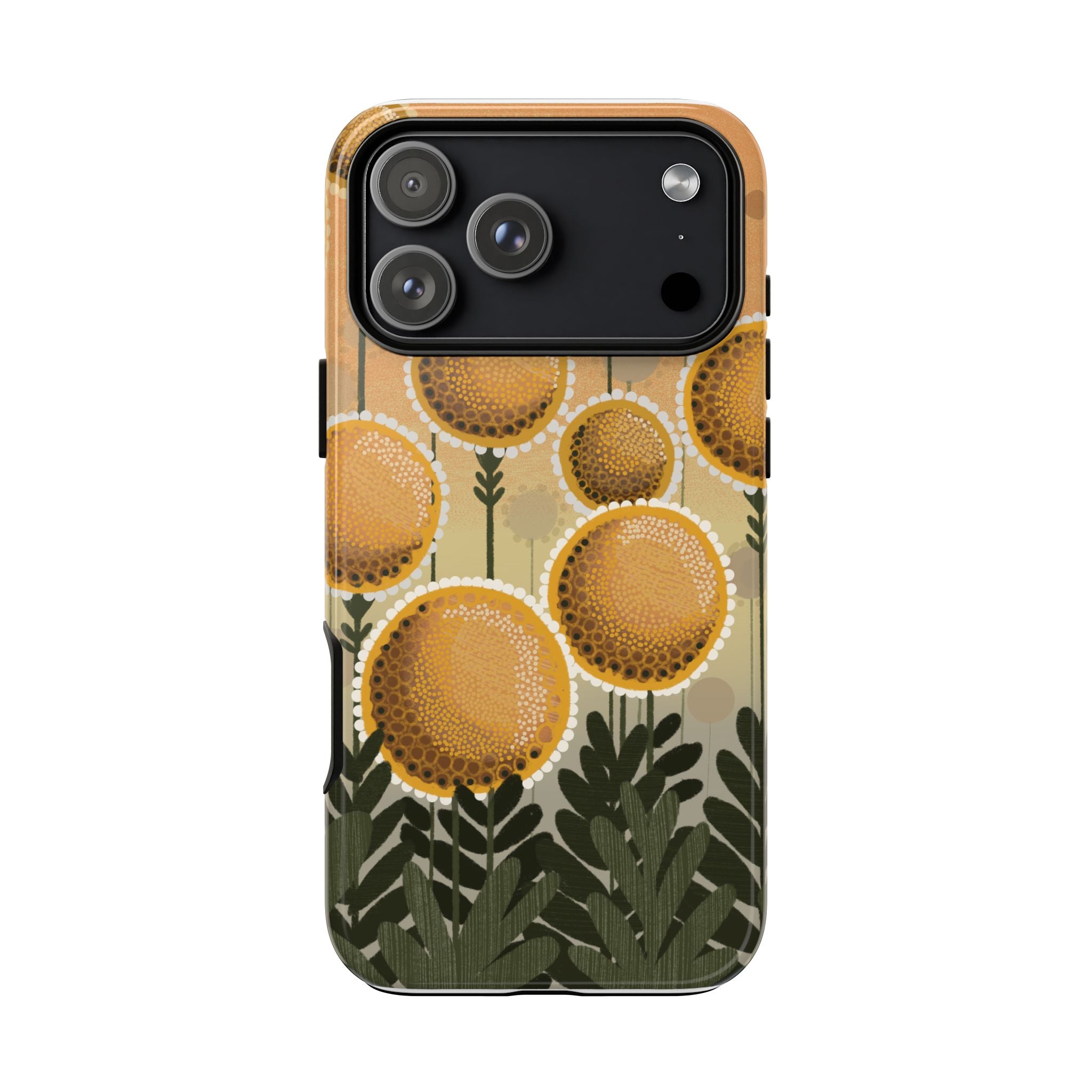 Sunflower Meadow Phone Case — Protective Floral iPhone Cover