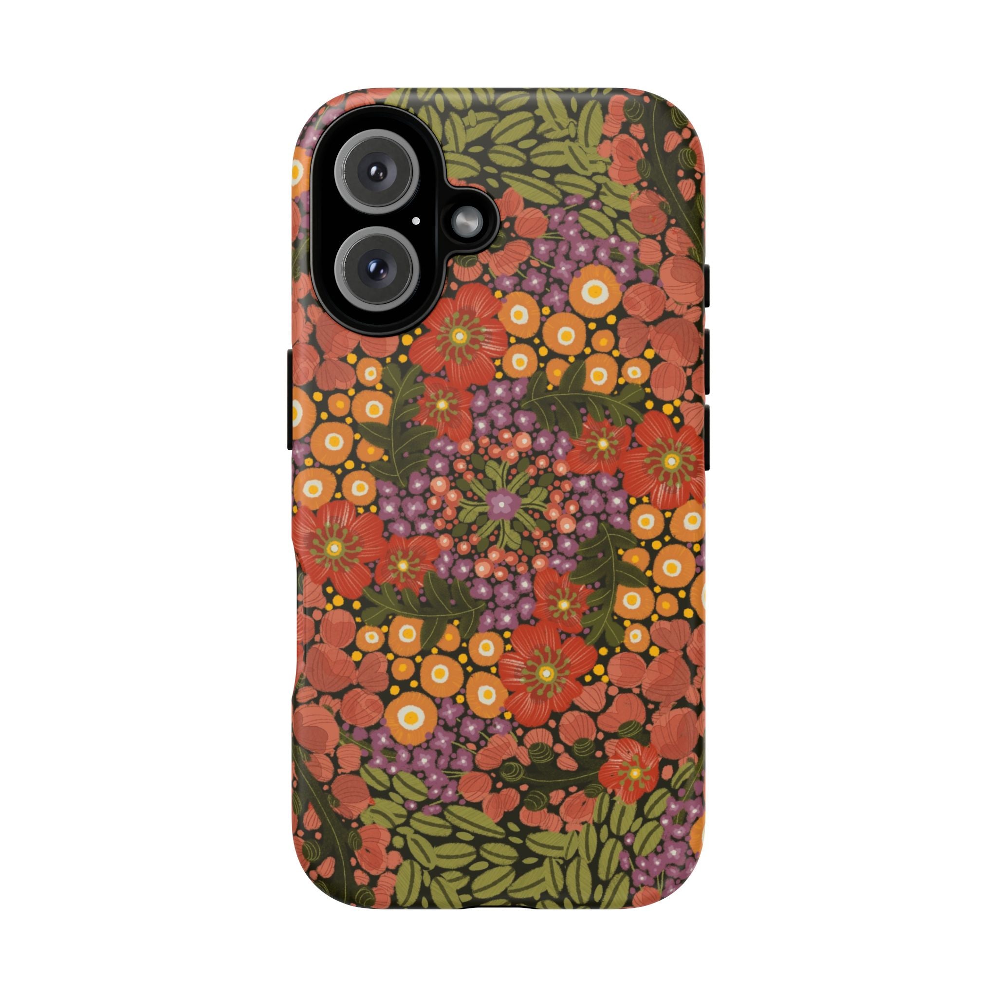 Vintage Floral Pattern Phone Case | Tough Case