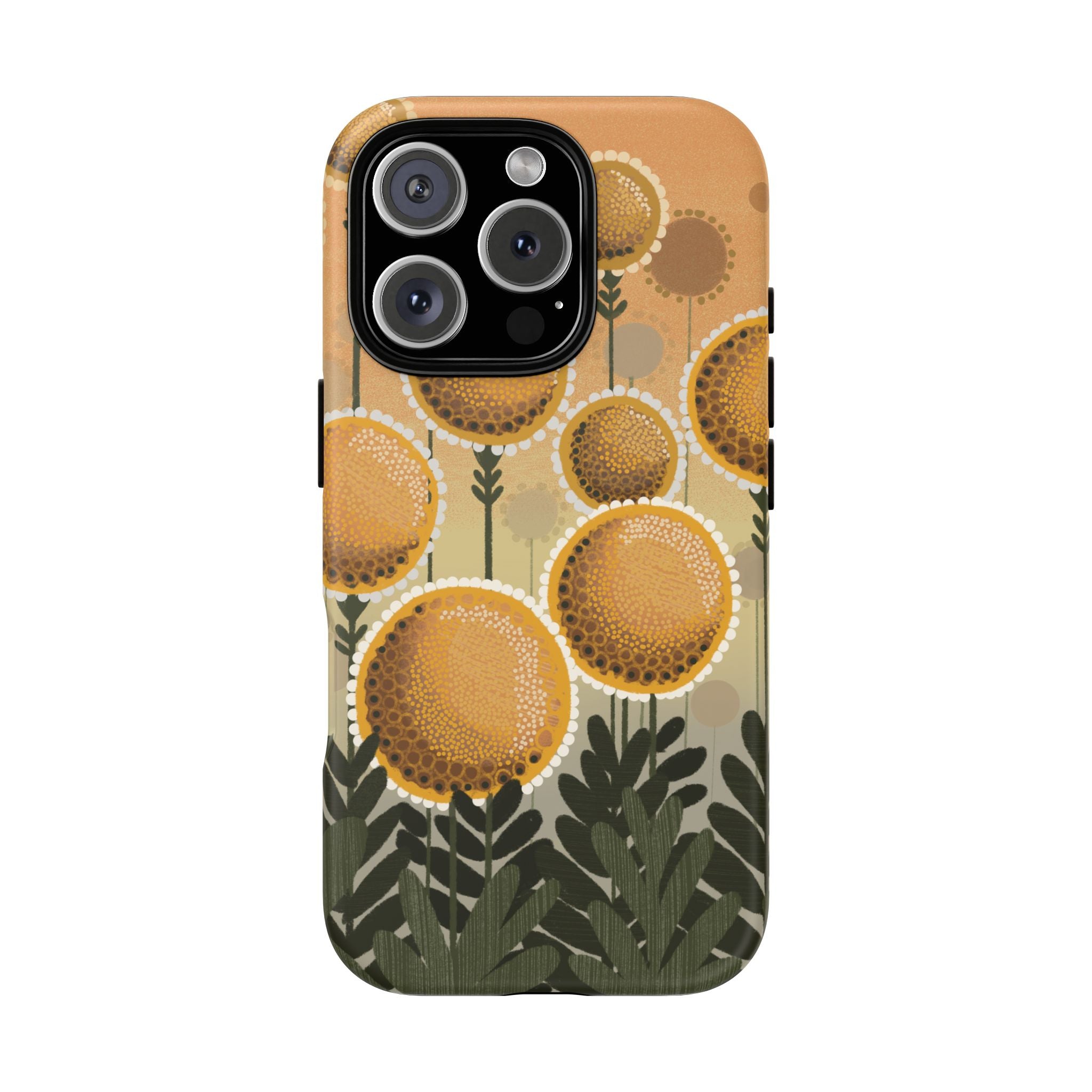 Sunflower Meadow Phone Case — Protective Floral iPhone Cover
