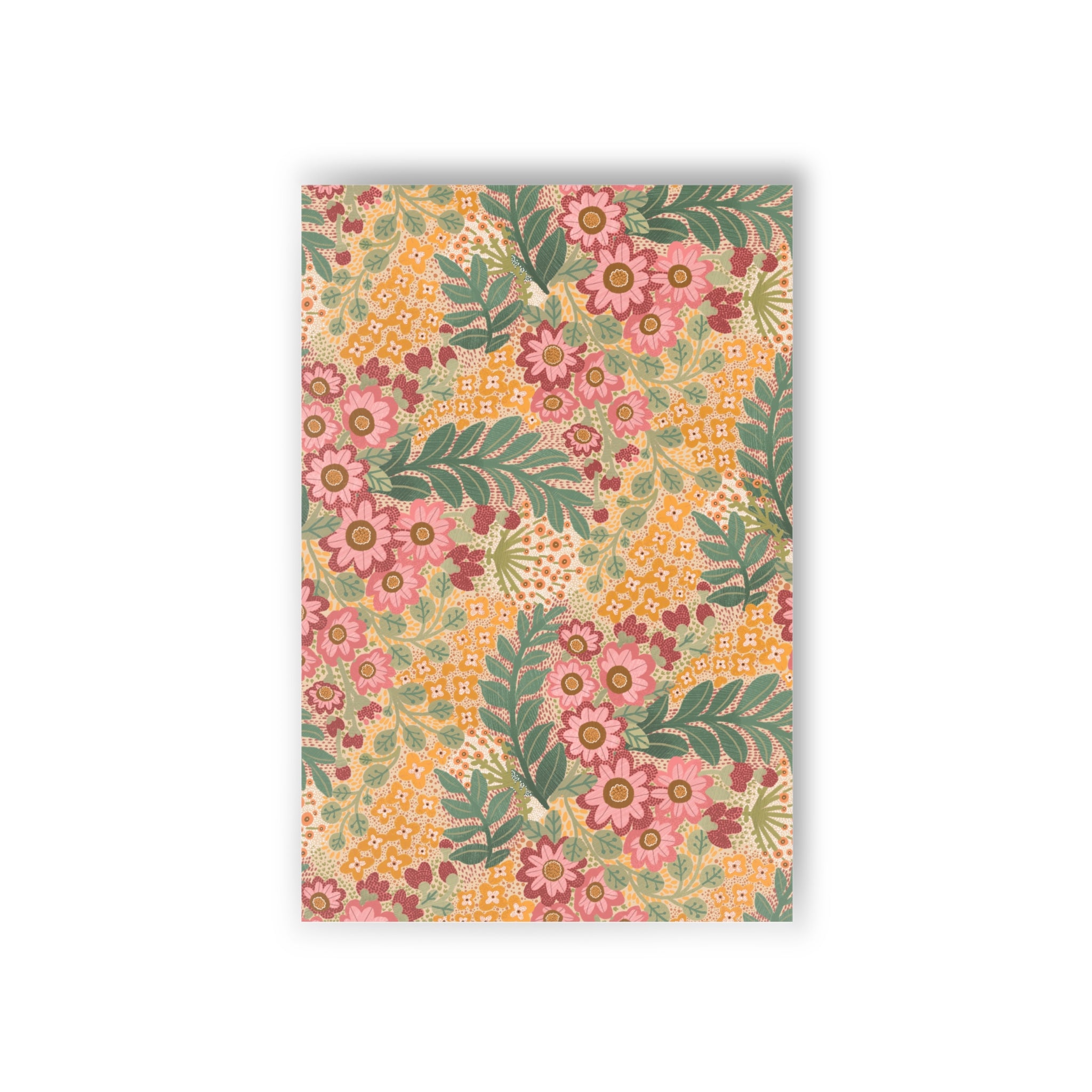Floral Vintage Postcards (10-Pack) — Retro Botanical Note Cards