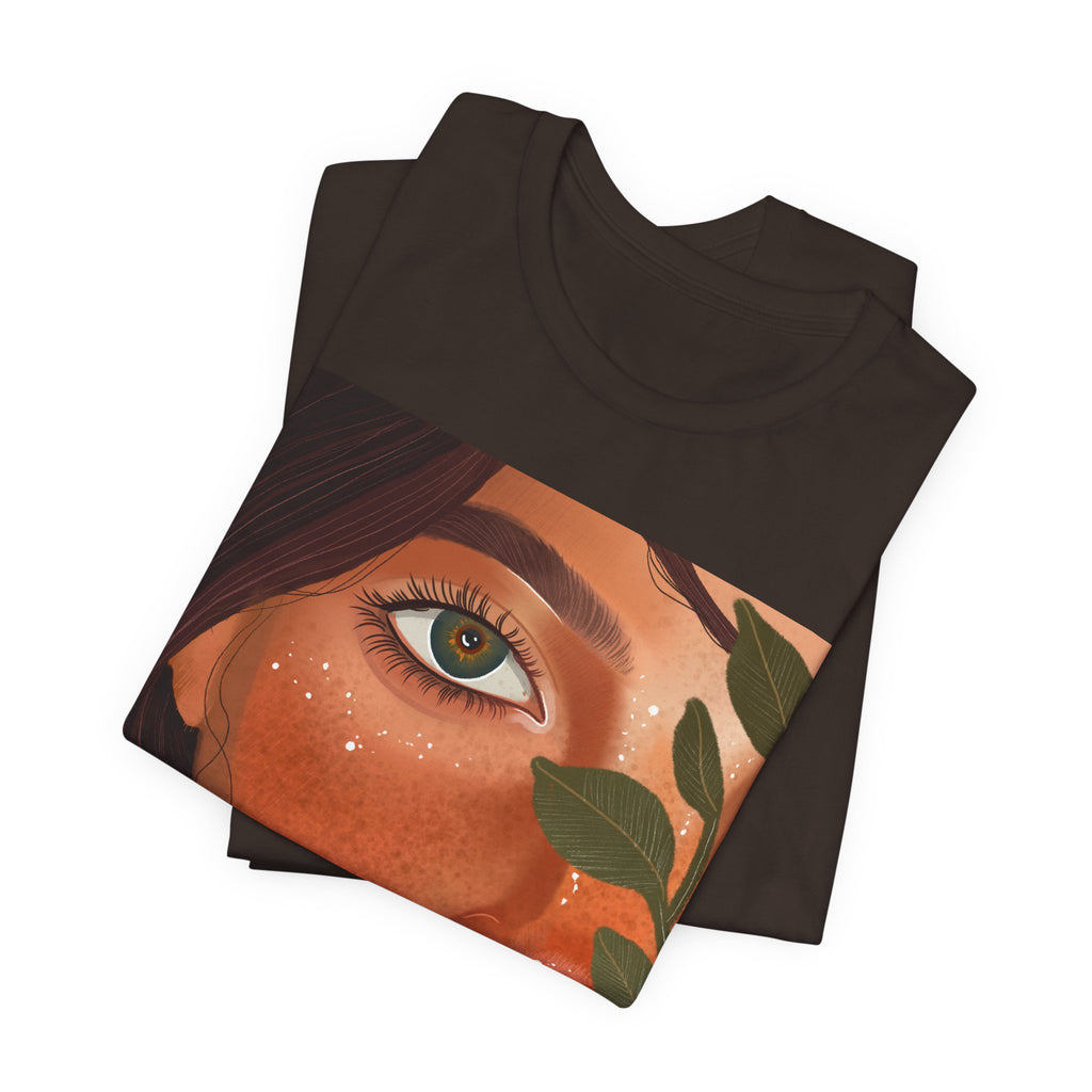 Respect Floral Portrait T‑Shirt