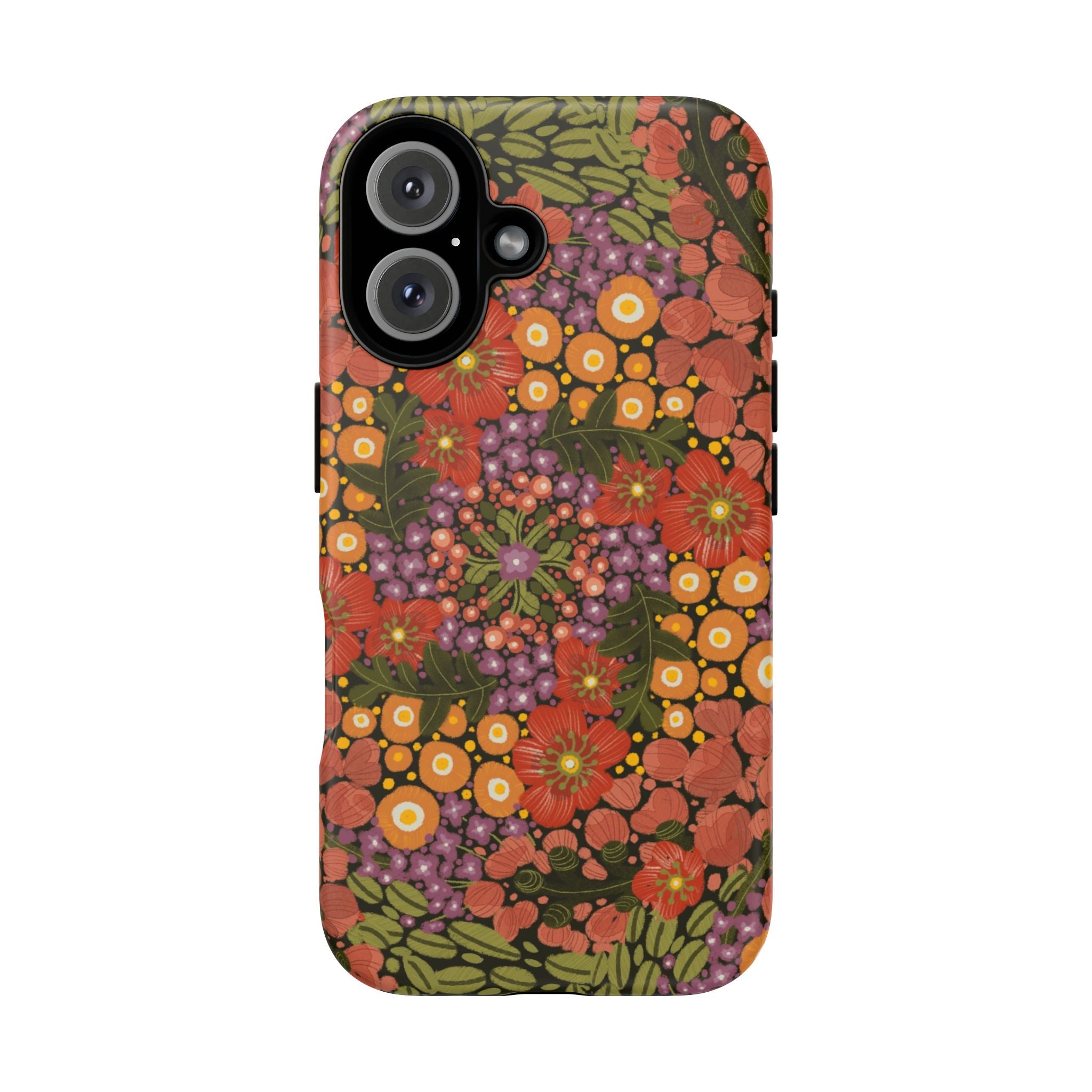 Vintage Floral Pattern Phone Case | Tough Case