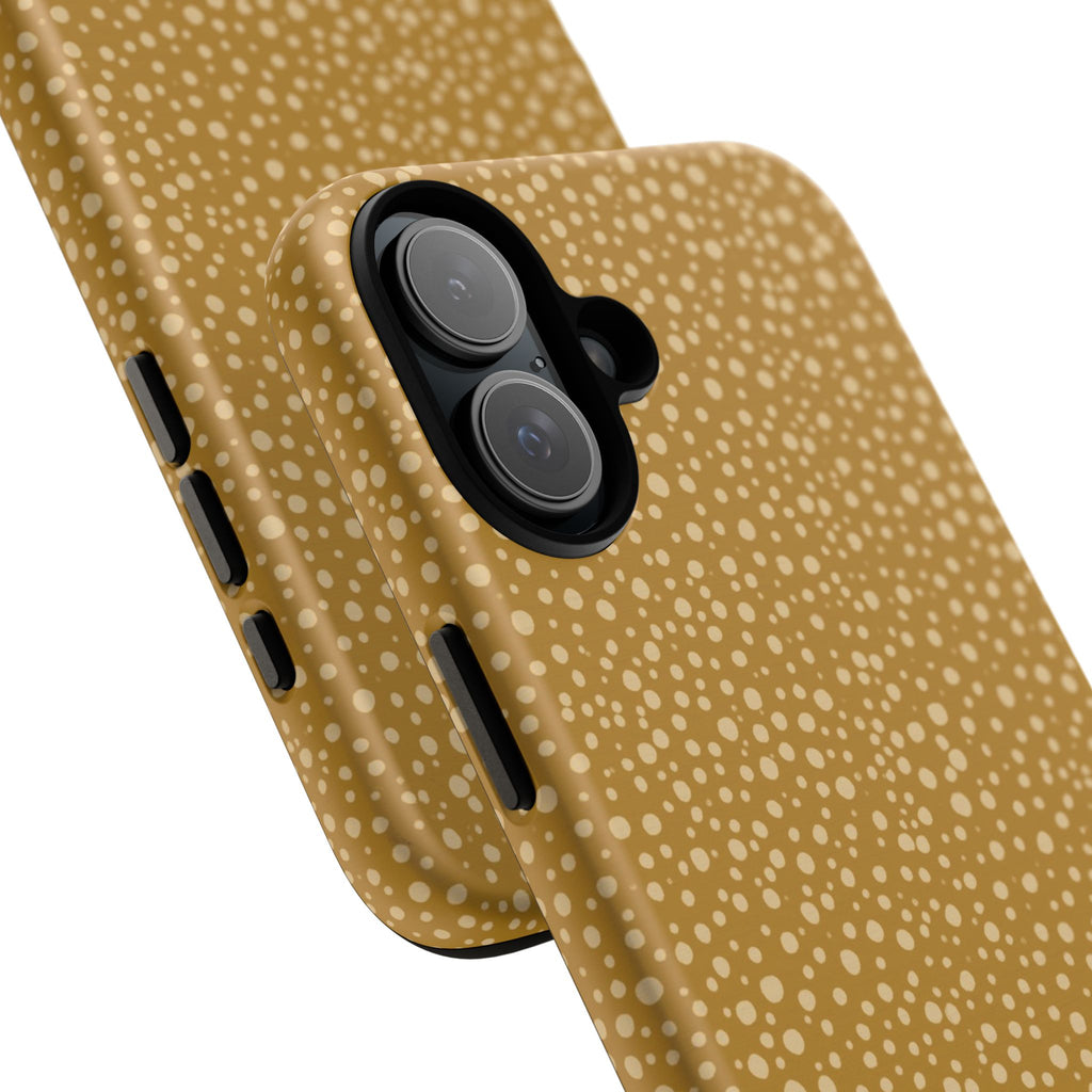 Gold Speckled Pattern Phone Case | Tough Case