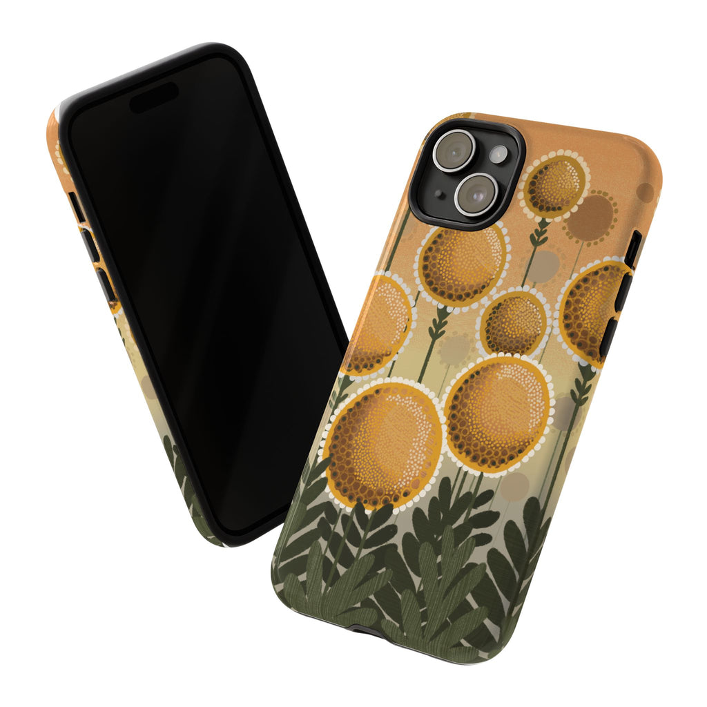 Sunflower Meadow Phone Case — Protective Floral iPhone Cover