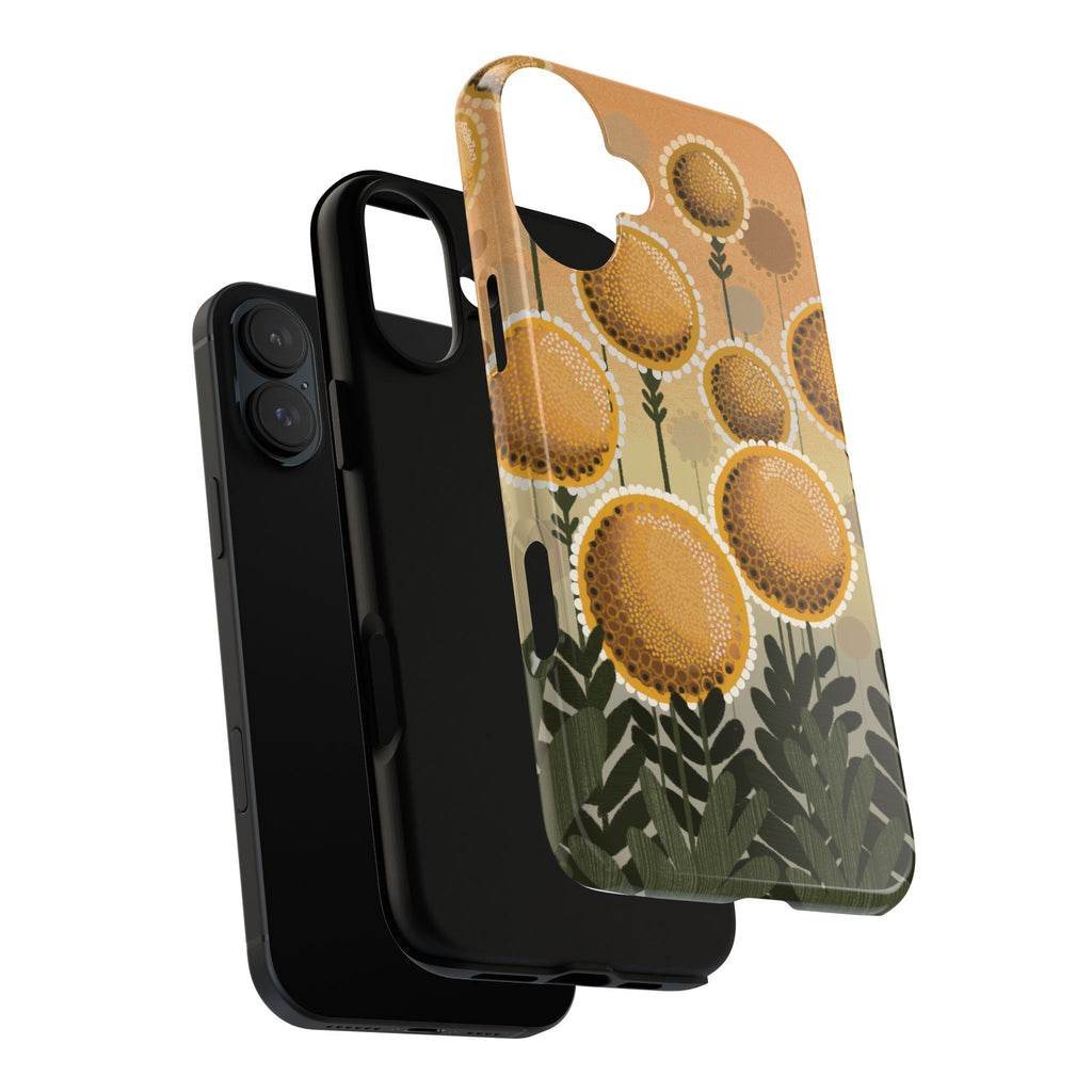 Sunflower Meadow Phone Case — Protective Floral iPhone Cover