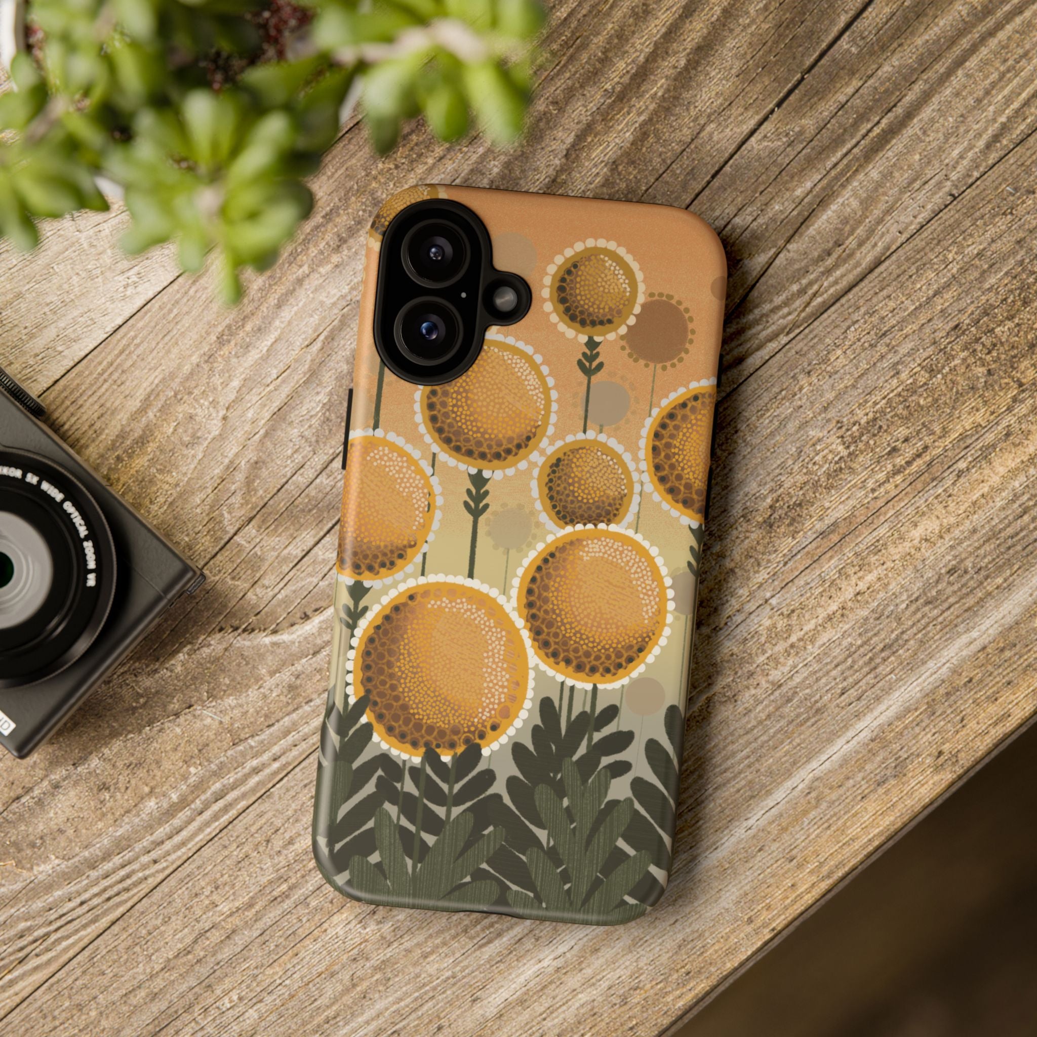 Sunflower Meadow Phone Case — Protective Floral iPhone Cover