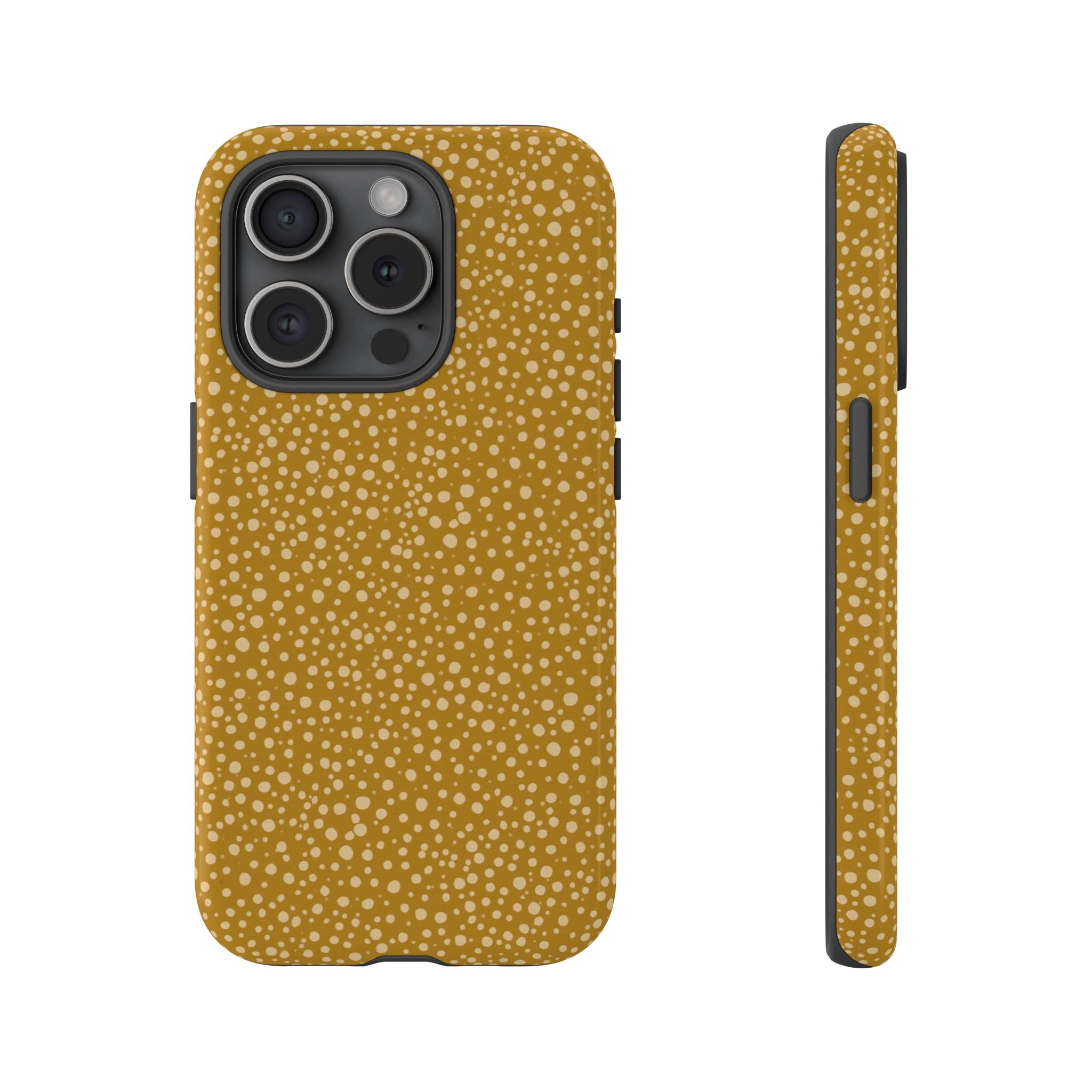 Gold Speckled Pattern Phone Case | Tough Case