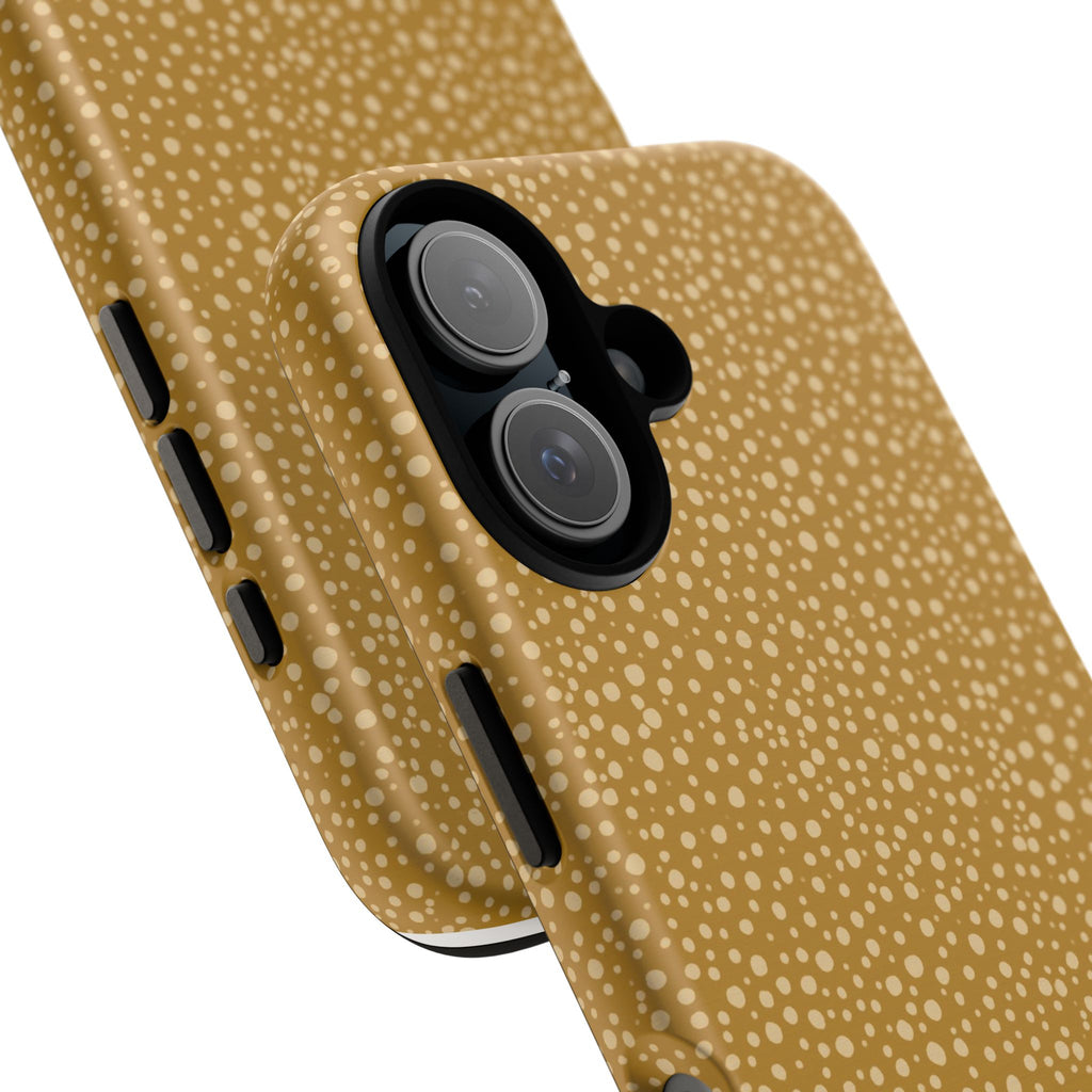 Gold Speckled Pattern Phone Case | Tough Case