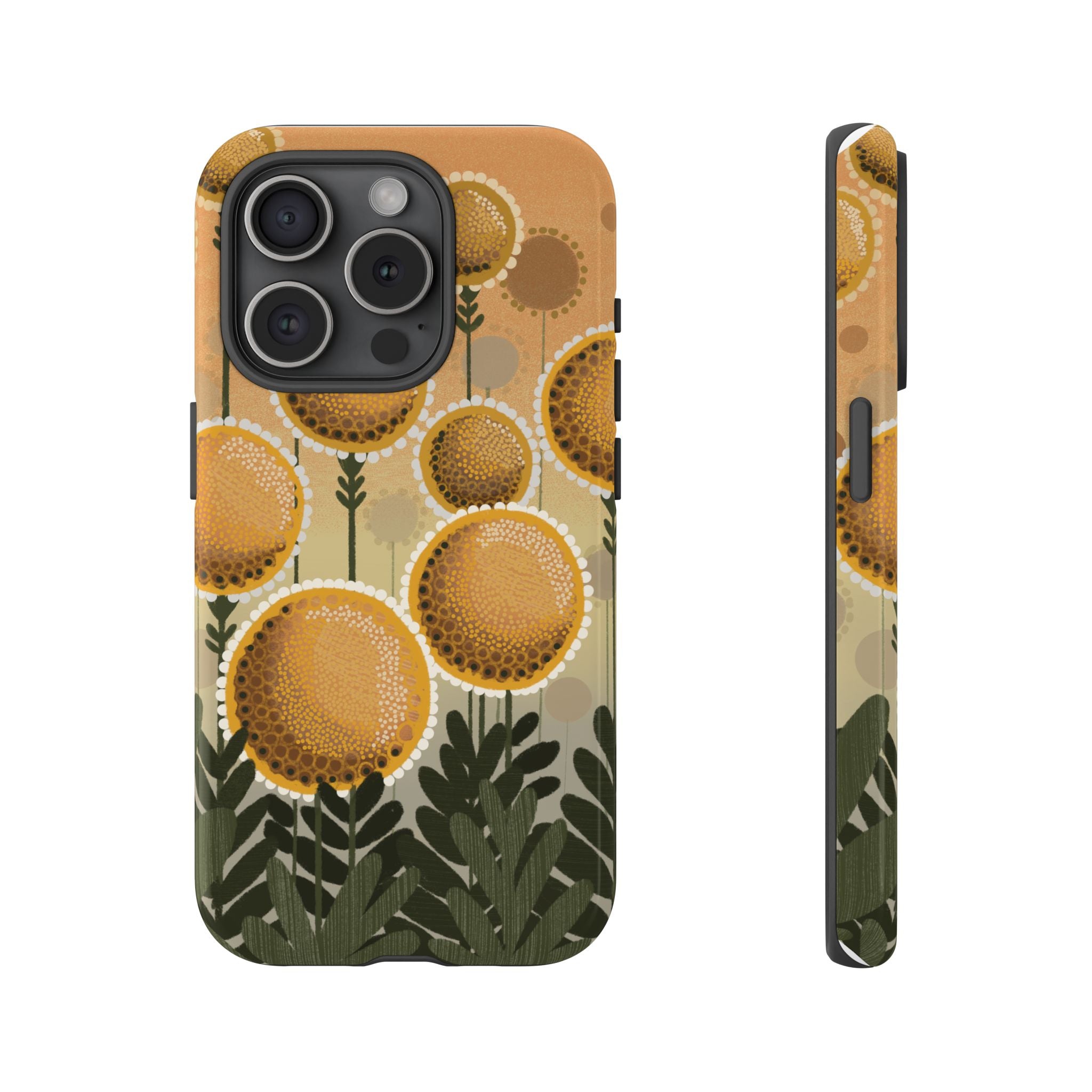 Sunflower Meadow Phone Case — Protective Floral iPhone Cover