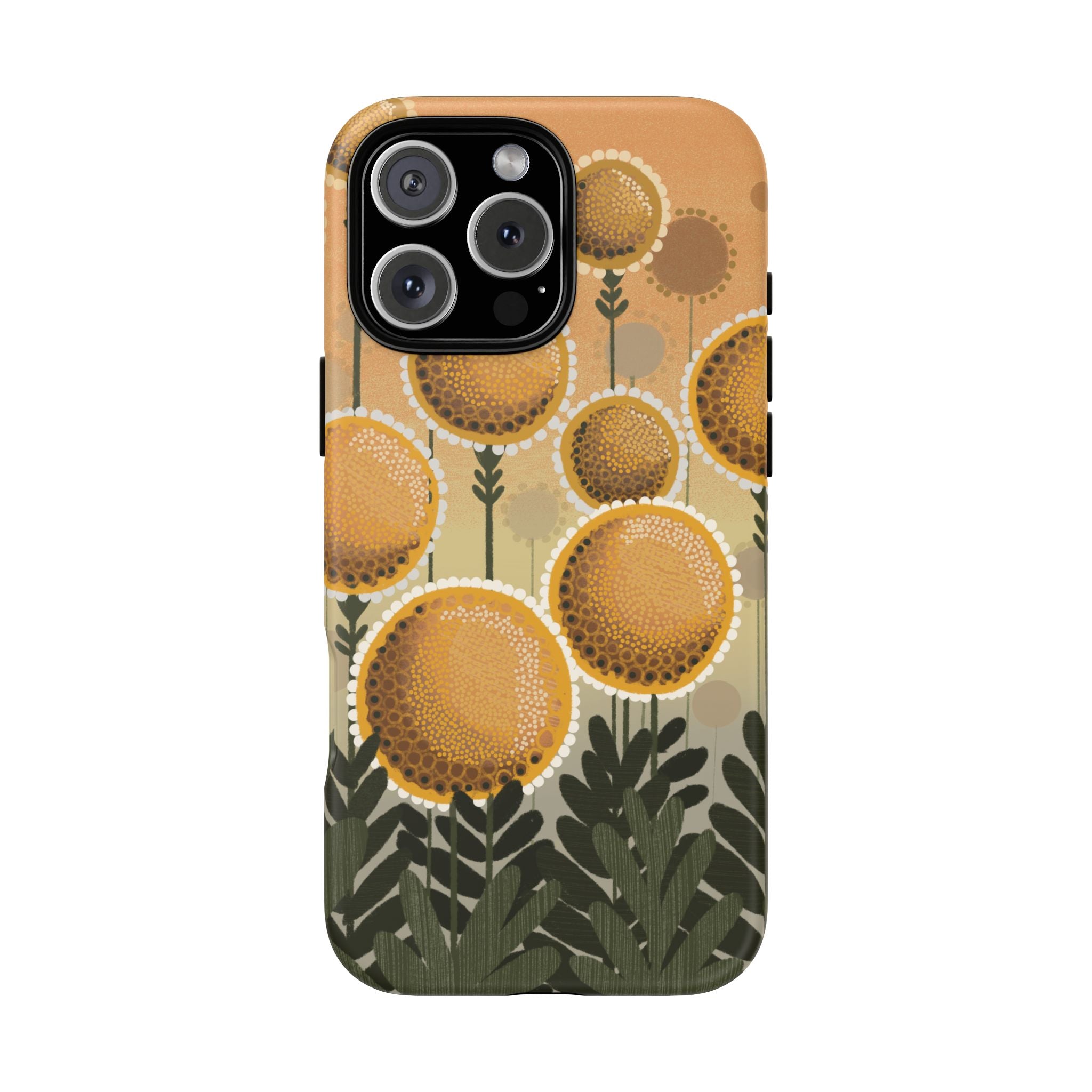 Sunflower Meadow Phone Case — Protective Floral iPhone Cover