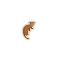 Otter Kiss-Cut Sticker — Cute Brown Otter Laptop Decal