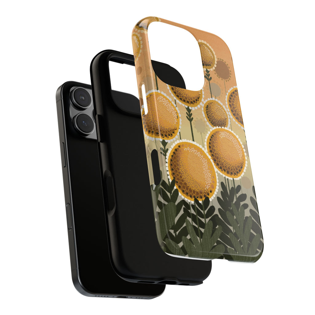 Sunflower Meadow Phone Case — Protective Floral iPhone Cover