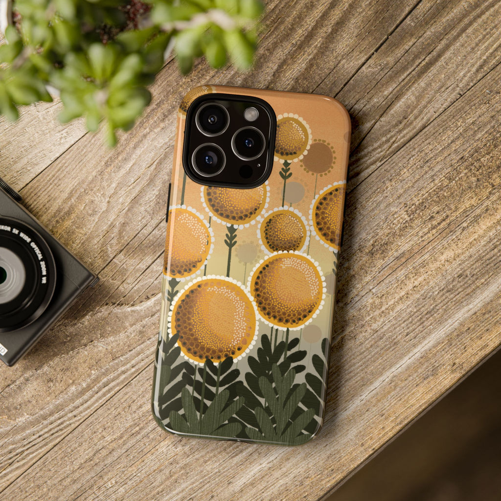 Sunflower Meadow Phone Case — Protective Floral iPhone Cover
