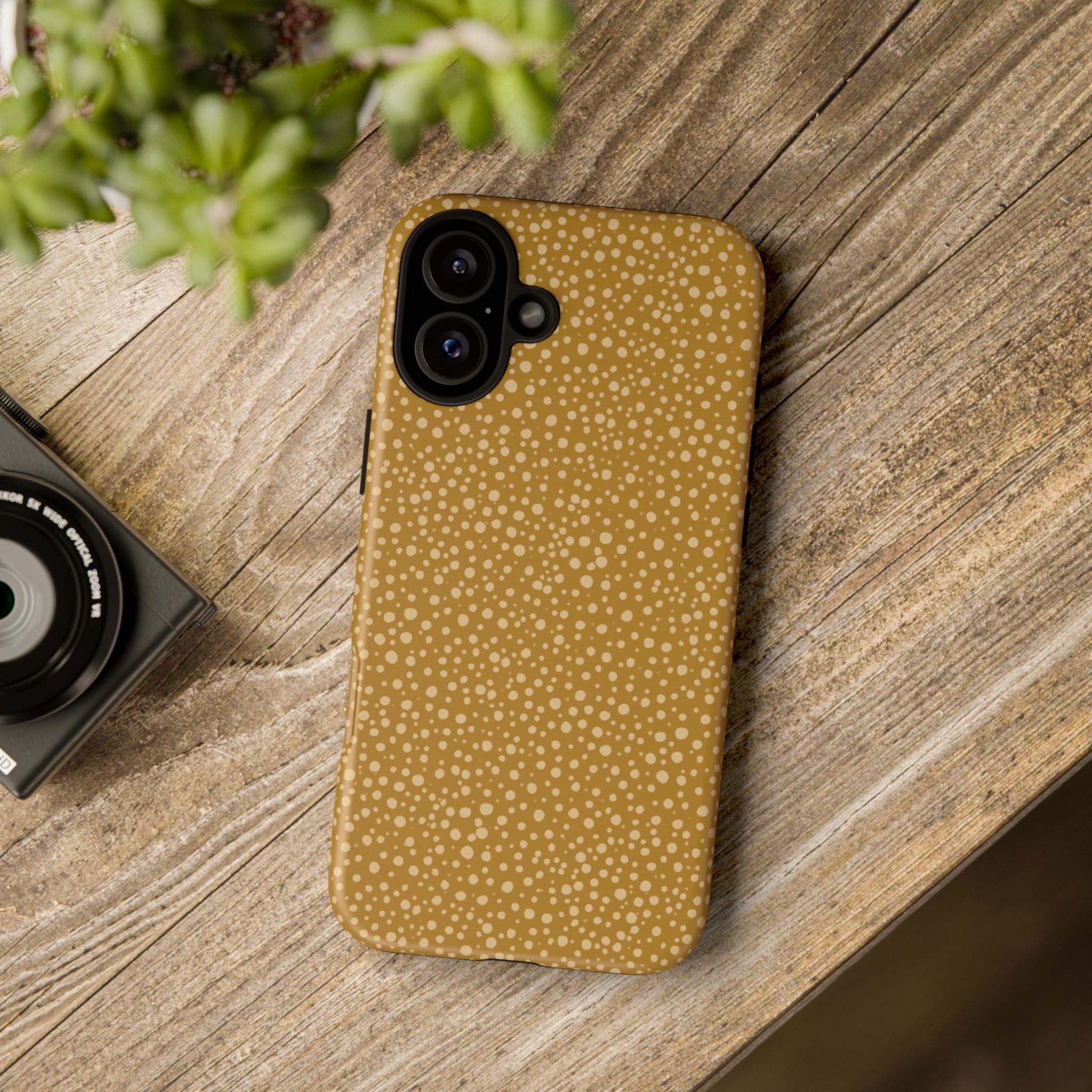 Gold Speckled Pattern Phone Case | Tough Case
