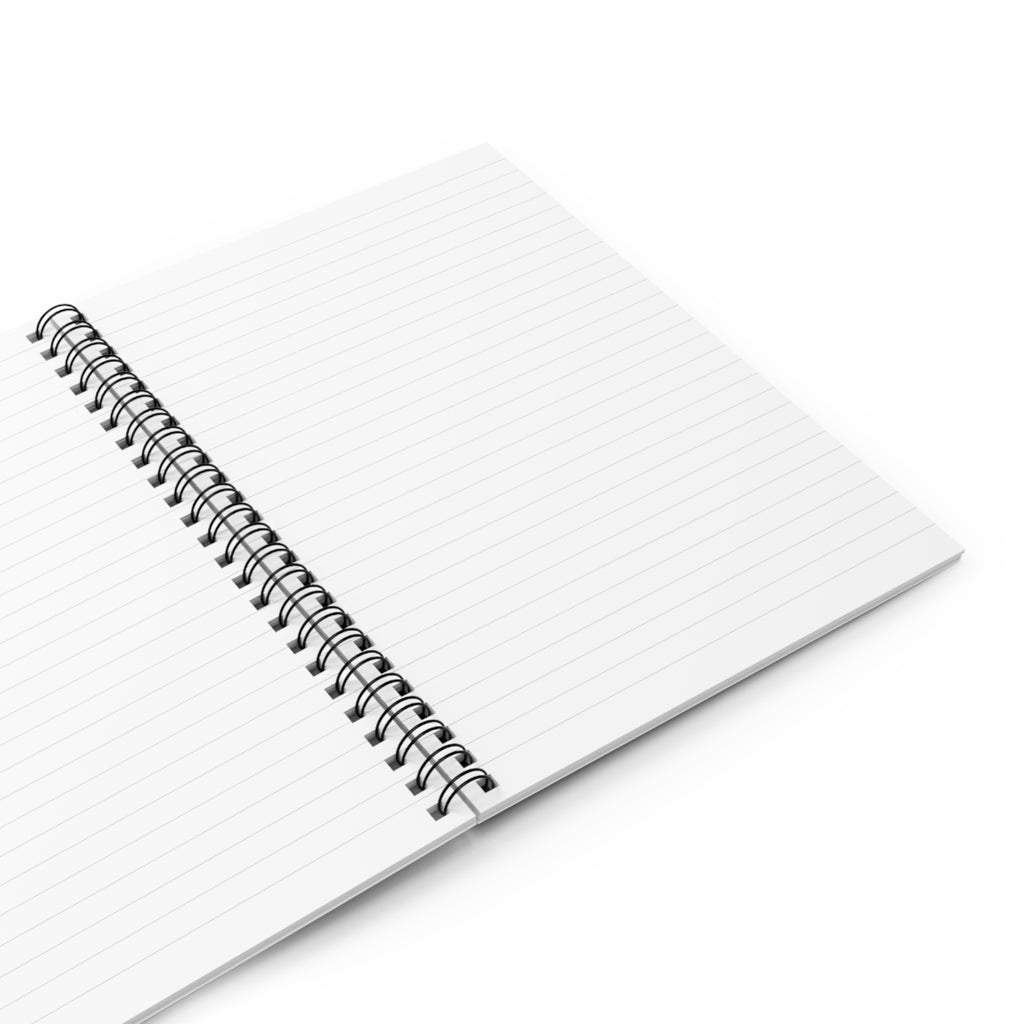Desert Layers Spiral Notebook – Ruled Journal with Earthy Abstract Cover