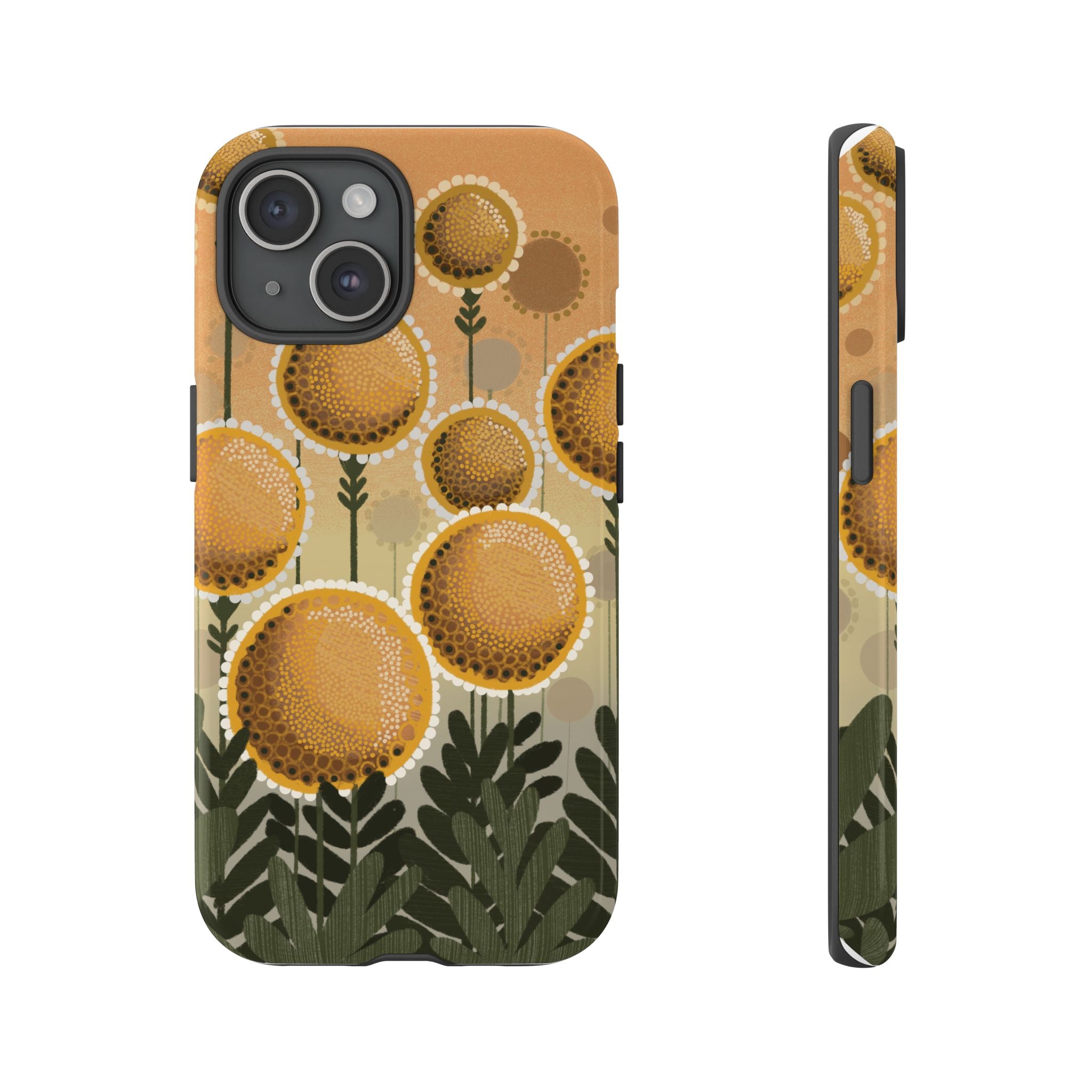 Sunflower Meadow Phone Case — Protective Floral iPhone Cover